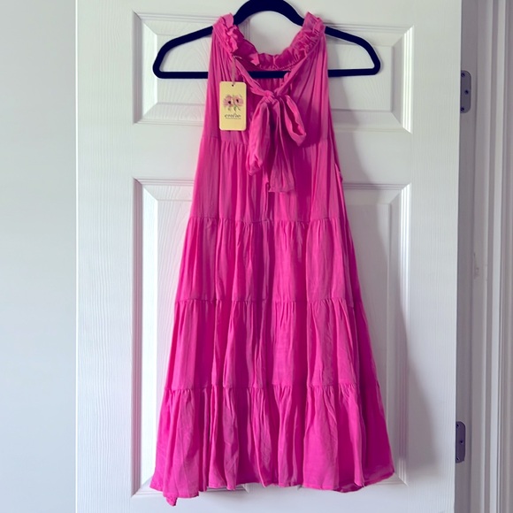 Pink Ruffle Dress - Picture 2 of 6